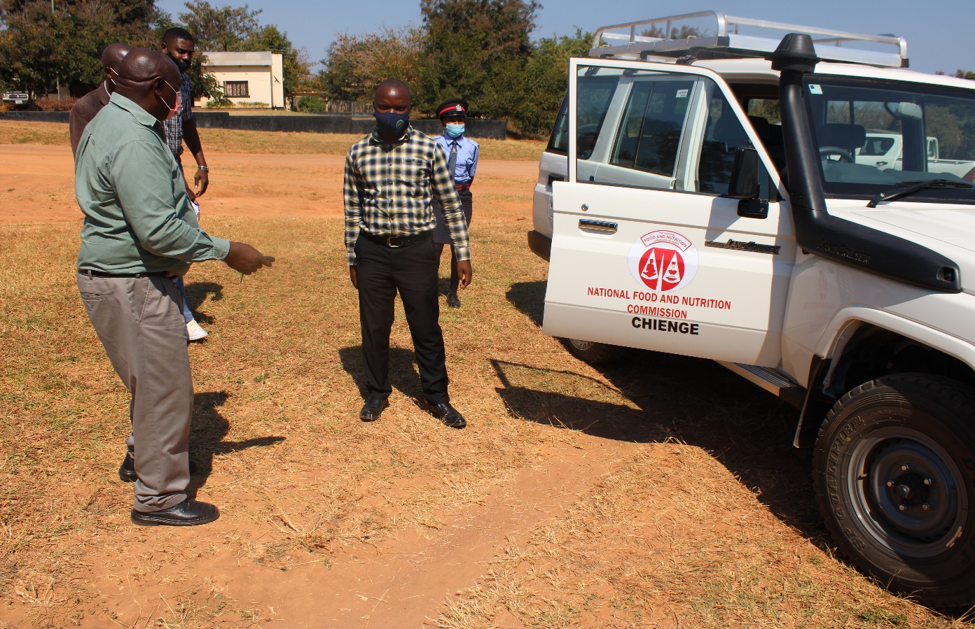Handover of SUN Vehicle-Chienge District